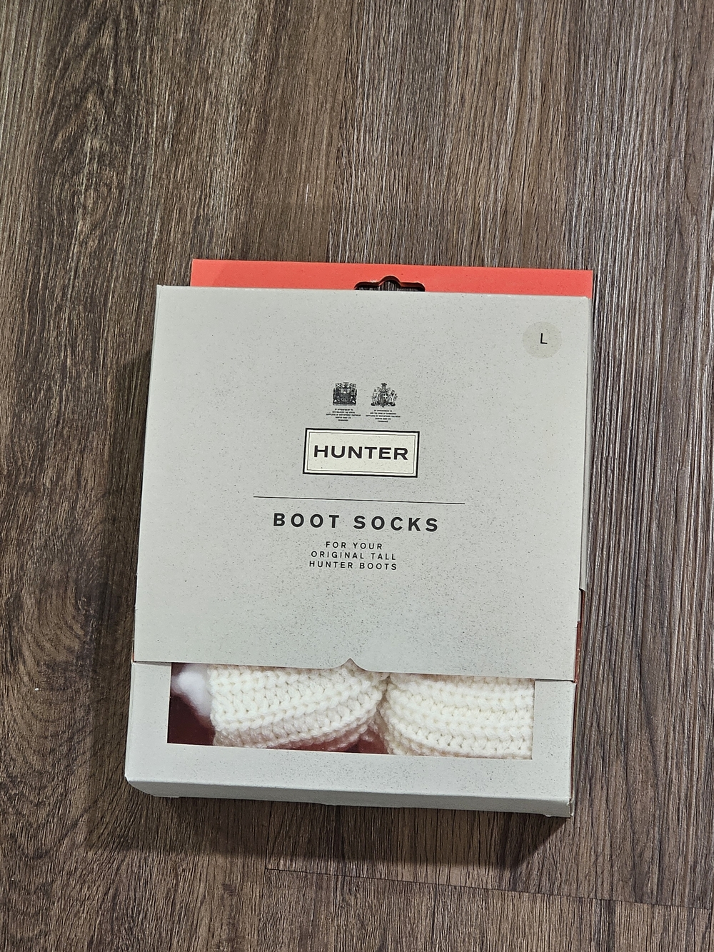 Hunter Cream Boot Socks